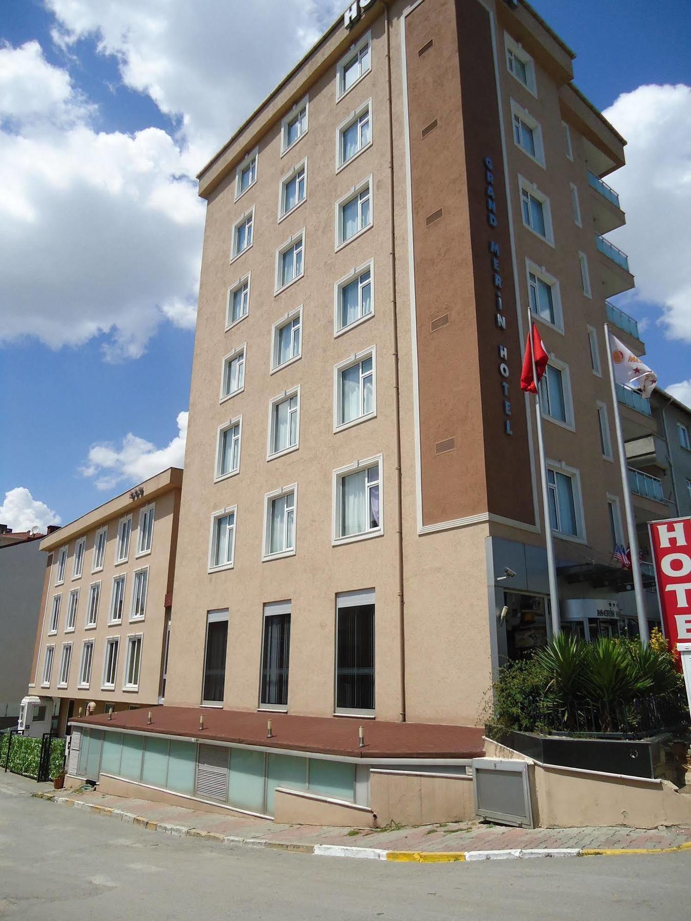 Grand Merin Airport Hotel Estambul Exterior foto
